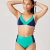 Erin Colorblock Bottom: Fern W. Navy