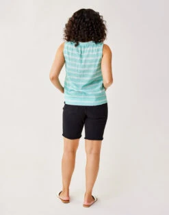 Maui Hi Rise 10" Short: Black -Bold Tankinis Sales SHMH10 001 back crop