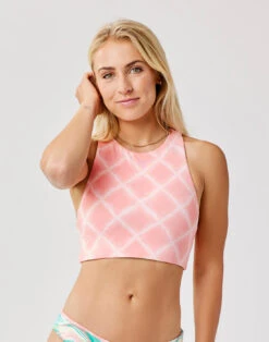 Sanitas Reversible Top: Rose/Solana