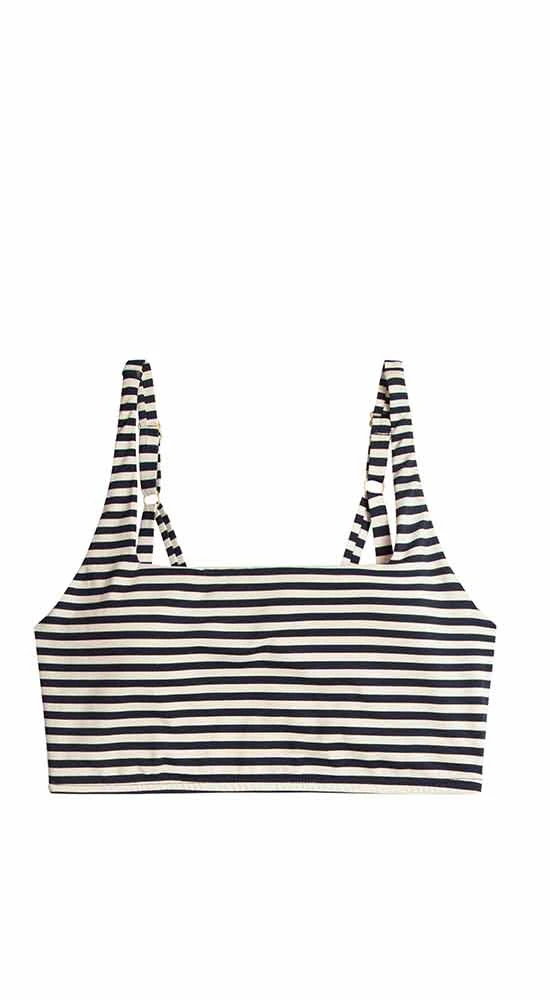 Amelia Top: Navy Stripe 4 Amelia Top: Navy Stripe - Image 4