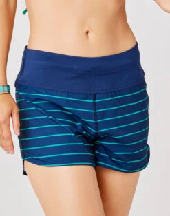 Borneo Short: Navy W. Fern Stripe -Bold Tankinis Sales fyp6p8giiuiz3gp39rjw