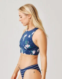 Sanitas Reversible Top: Nautical/Bouquet -Bold Tankinis Sales g1mcpmuoisgelonw5ikh