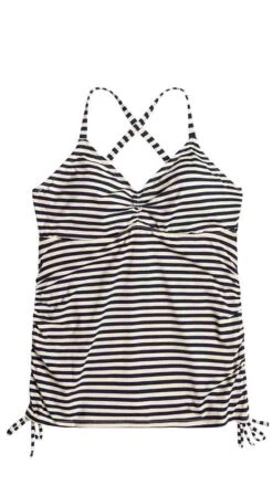 Camari Tankini: Navy Stripe -Bold Tankinis Sales hhbyhi2utnrfkv6q5dda