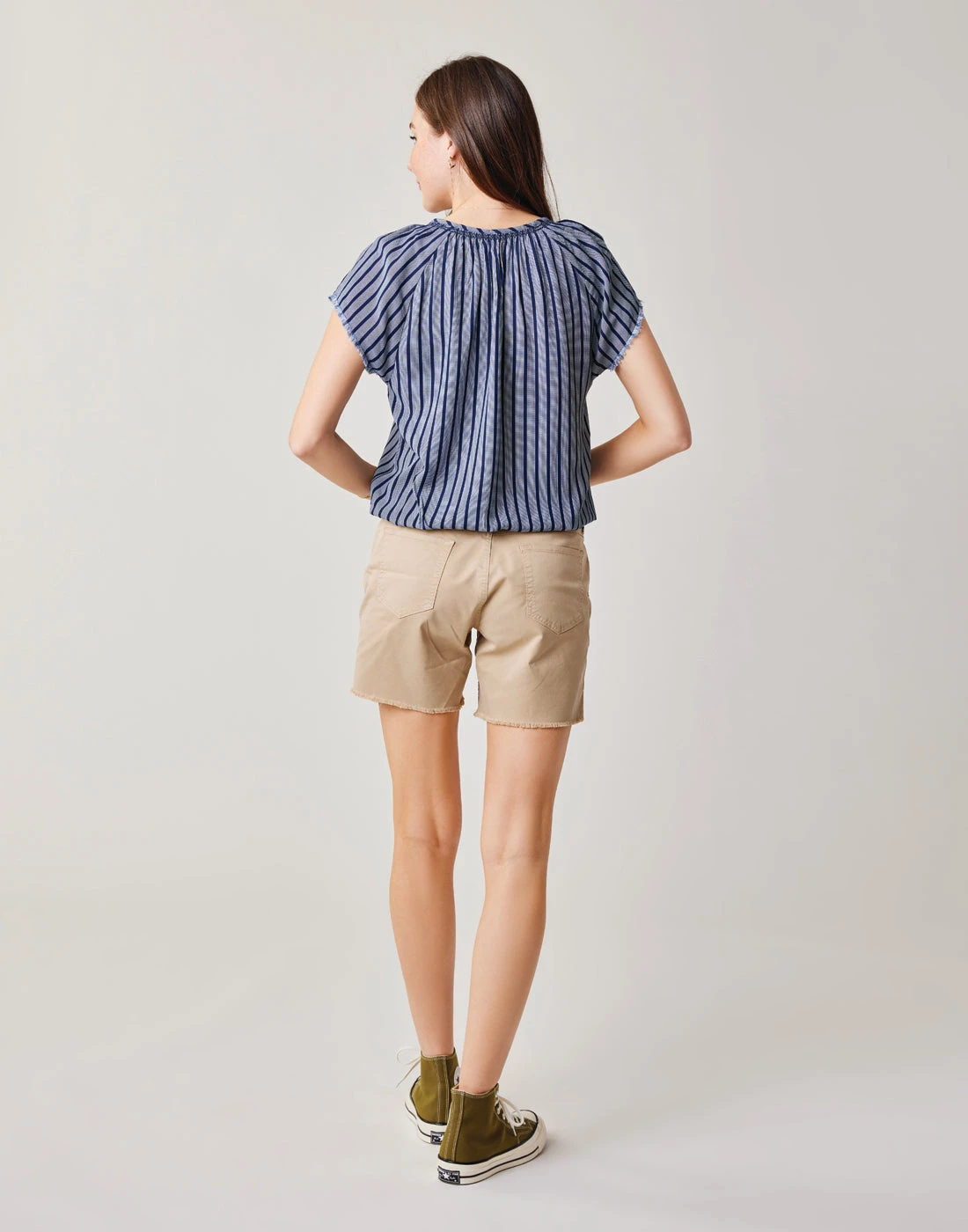 Oahu 6" Twill Short: Light Khaki 5 Oahu 6" Twill Short: Light Khaki - Image 5