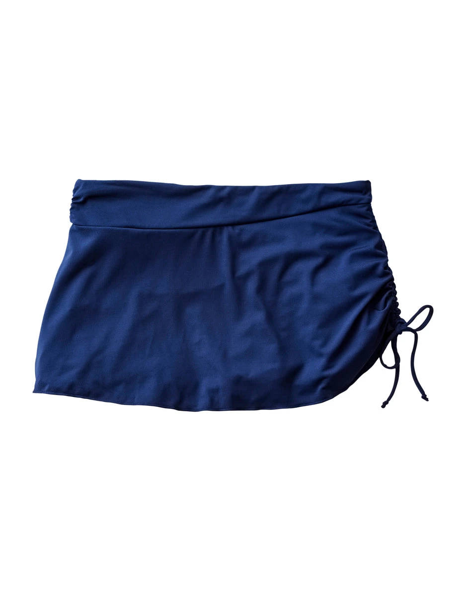 Hoku Swim Skirt: Navy 6 Hoku Swim Skirt: Navy - Image 6