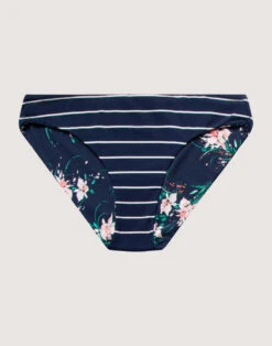 St. Barth Reversible Bottom: Nautical/Bouquet -Bold Tankinis Sales lcag2ysaa5qbrftcg6jw