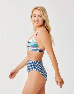 Lani Compression Bottom: Gingham