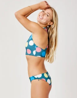 Sanitas Heritage Reversible Bottom: Hibiscus/Retro Dots -Bold Tankinis Sales ltvearrs0pfl9hnzzft0