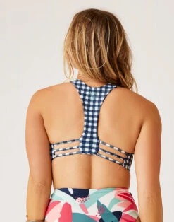 La Jolla Compression Top: Gingham 7 La Jolla Compression Top: Gingham -Bold Tankinis Sales mt9vpvmyivbre1gp9jee