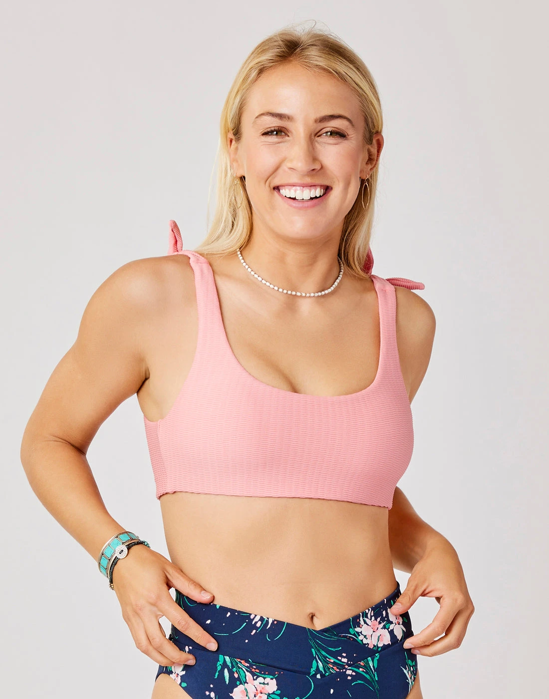 Sandhaven Top: Grapefruit Texture 1 Sandhaven Top: Grapefruit Texture