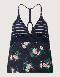 Dahlia Tankini: Nautical W. Bouquet -Bold Tankinis Sales sui8s615wtd5mwycsshq