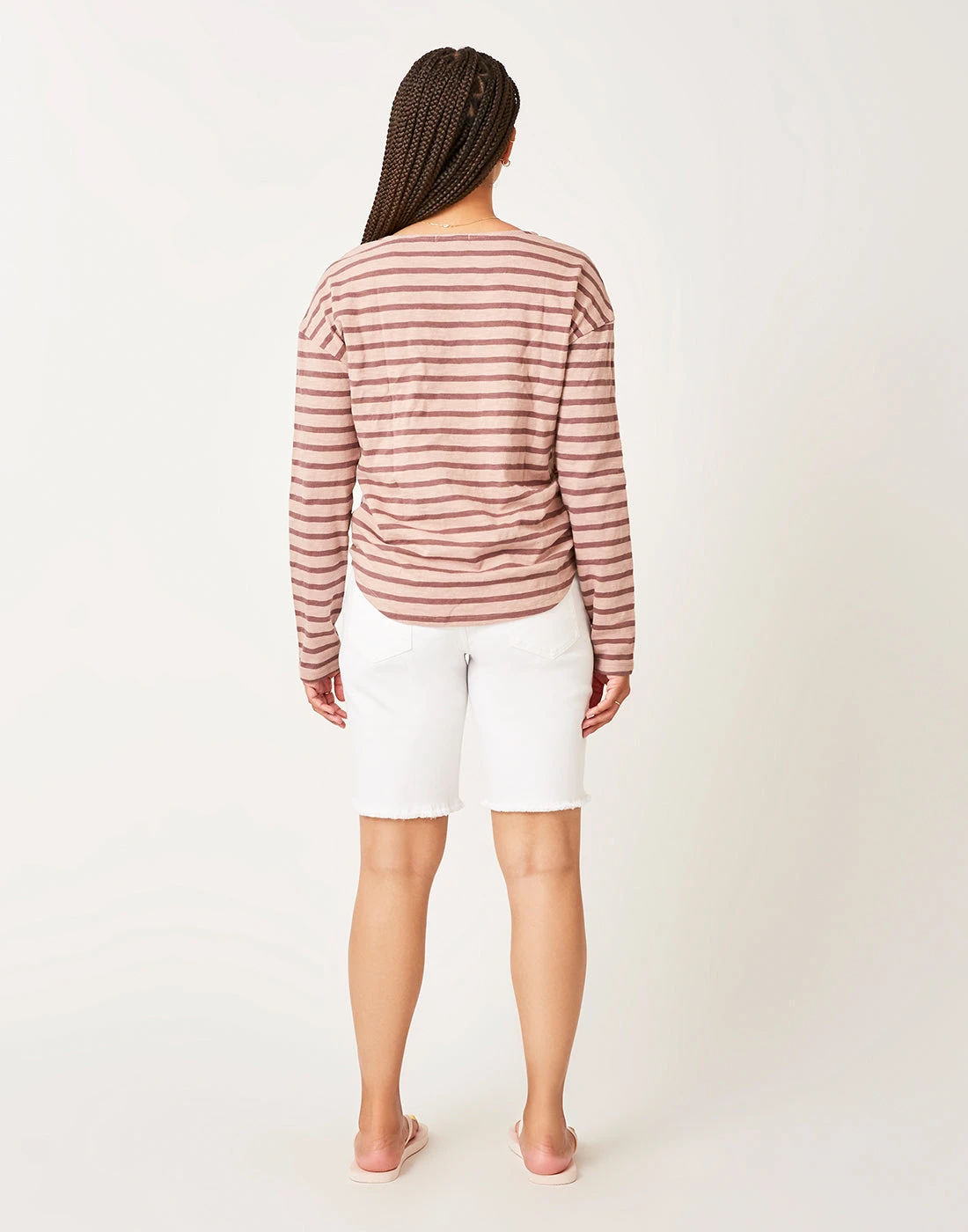 Maui Hi Rise 10" Short: White 3 Maui Hi Rise 10" Short: White - Image 3