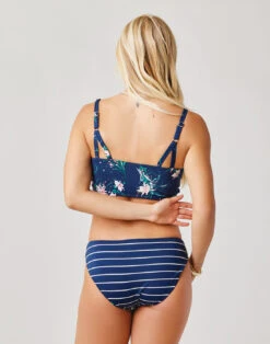 St. Barth Reversible Bottom: Nautical/Bouquet -Bold Tankinis Sales wzctqmxnr85sogqpkjp1