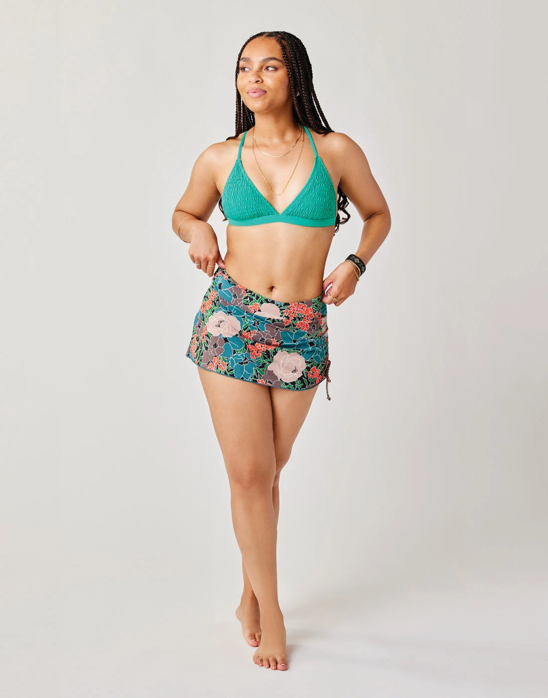 Hoku Swim Skirt: Jardin 2 Hoku Swim Skirt: Jardin - Image 2