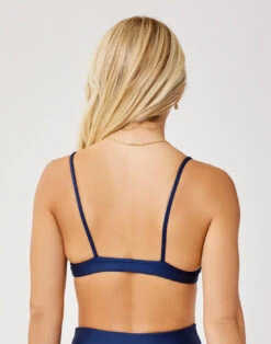 Drea Compression Top: Navy -Bold Tankinis Sales xkn7ofv2epxvowgogyyo