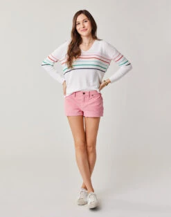 Oahu 2" Short: Grapefruit