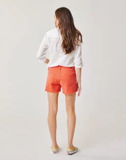 Oahu 4" Twill Short: Sunset -Bold Tankinis Sales zglo1q2pgiven141d9kx